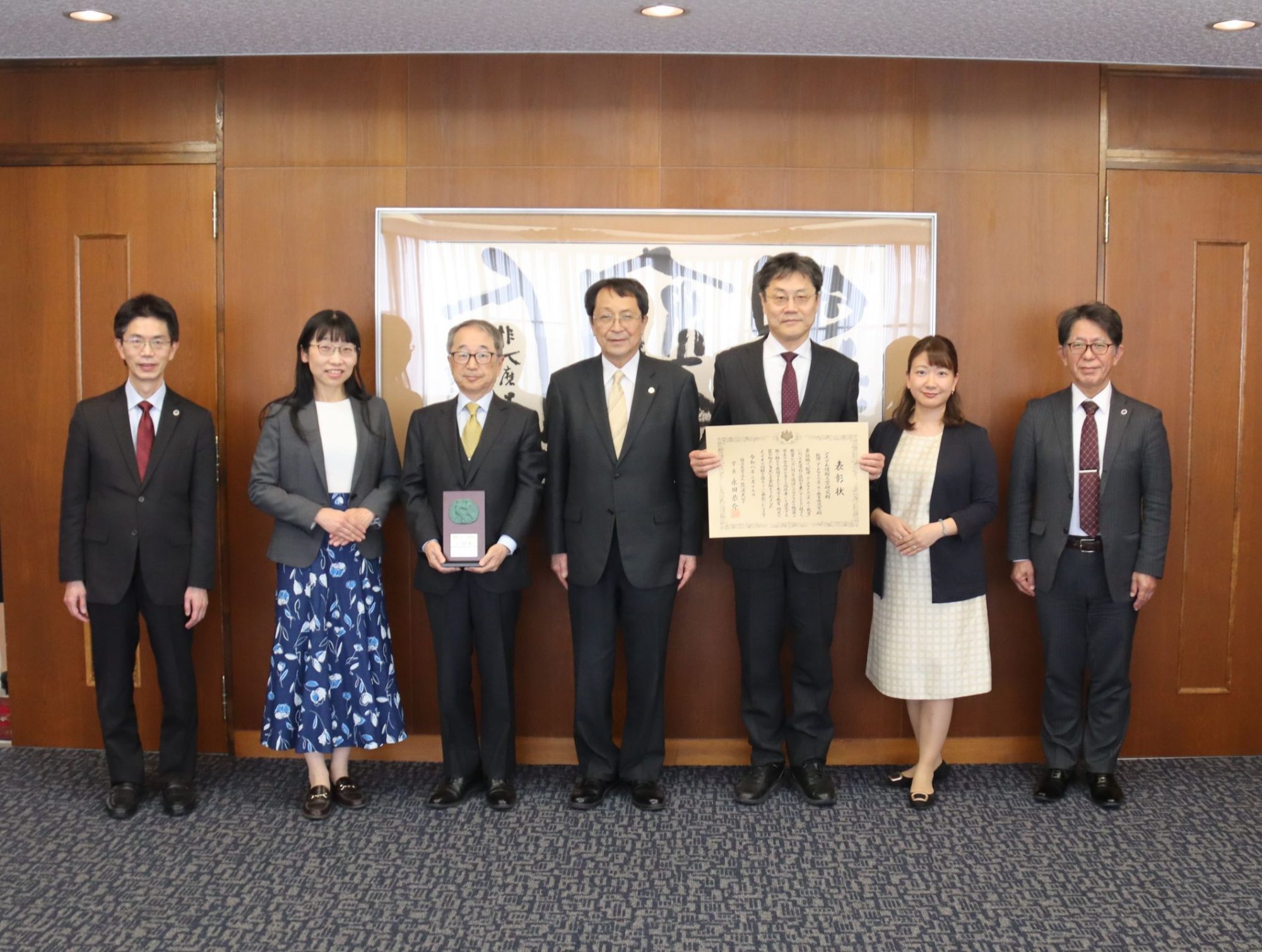 DSEP・応用基礎および全学MDA教育体系が学長表彰を受賞 / DSEP, the Advanced Literacy Program, and the University-wide MDA Education System Receive the President’s Award